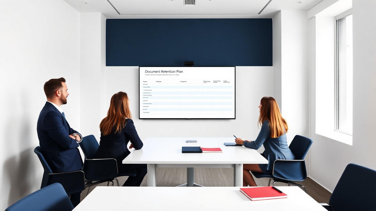 Team di SIMPLY JOB SRLS in riunione per la pianificazione documentale